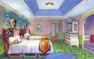 東京ディズニーランド ホテルにディズニー映画の世界観が広がるファンタジーあふれる客室が登場します!