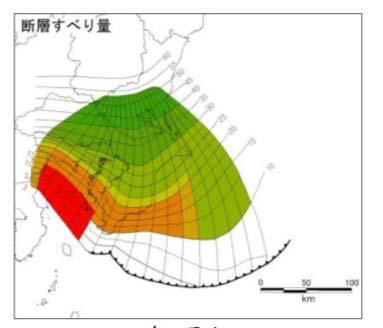 国の検討会 から新たに示された地震対象津波相模トラフ沿いの海溝型地震 (a 西側モデル b 中央モデル ) 使用モデルの説明 国の検討会 が公表したモデルのうち