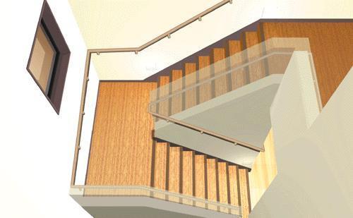 4 安全で安心階段 階段の登りはじめ 終わりに足元灯を設置する 人感式のものや 非常時 ( 停電前 ) につくものもある 階段の踏み面には