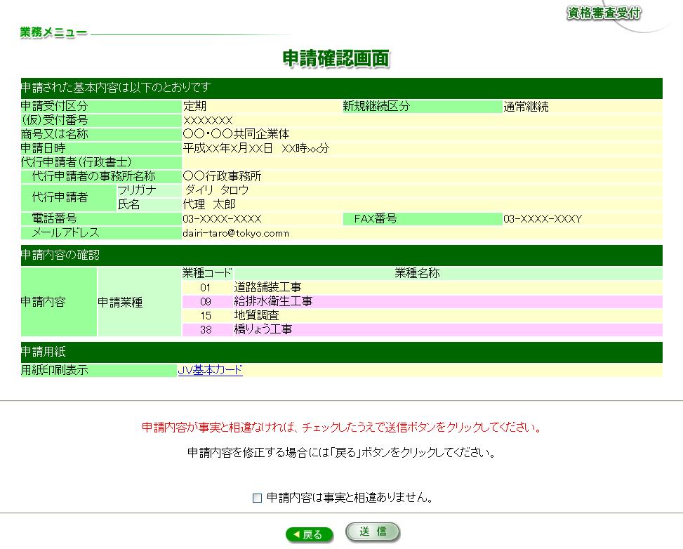 行政書士による代理申請の場合の表示 Tokyo Metropolitan