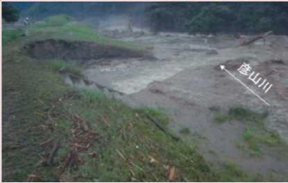 8k 溢水被害 国道 22 号一部損壊 5 花月川右岸 6.