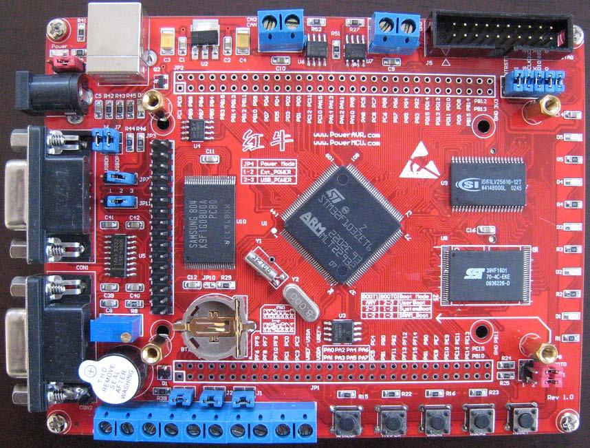 第二章回路の説明 USB CAN RS485 JTAG I/F 5v 電源 CPU 拡張ピンヘッダ (2.54mm) COM1 2.8/3.