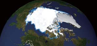 BVg^cZ HX^ZcXZ HZb^cVg 雪や氷が広く分布する寒冷圏は 地球温暖化の影響が顕著に現れる地域であり 環 しまったと考えています 境の変化を敏感にとらえる指標として研究の重要性が高まっています '%%,年に北 極海の海氷の面積が最小を記録したのをはじめとして 特にここ数年 寒冷圏では急 永久凍土の融解が温暖化を加速させる 激な気候変動が起きています 海洋研究開発機構?