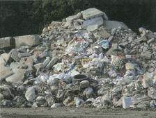 環境省が示す災害廃棄物発生量の発生原単位及び推計式を用いて廃棄物種類別発生量を推計しました 推計の結果は表 2