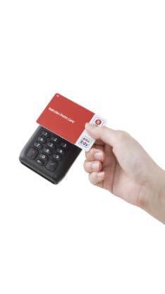 電子マネー クレジットカード対応カードリーダー (Elan) の決済方法 ディスプレイが点滅したら 決済音が鳴るまで Elan のディスプレイ上部にカードを数秒間タッチします カードが正常に認識されると 支払い金額と残高がアプリ画面上に表示されます 支払いが完了し 取引詳細画面が表示されます