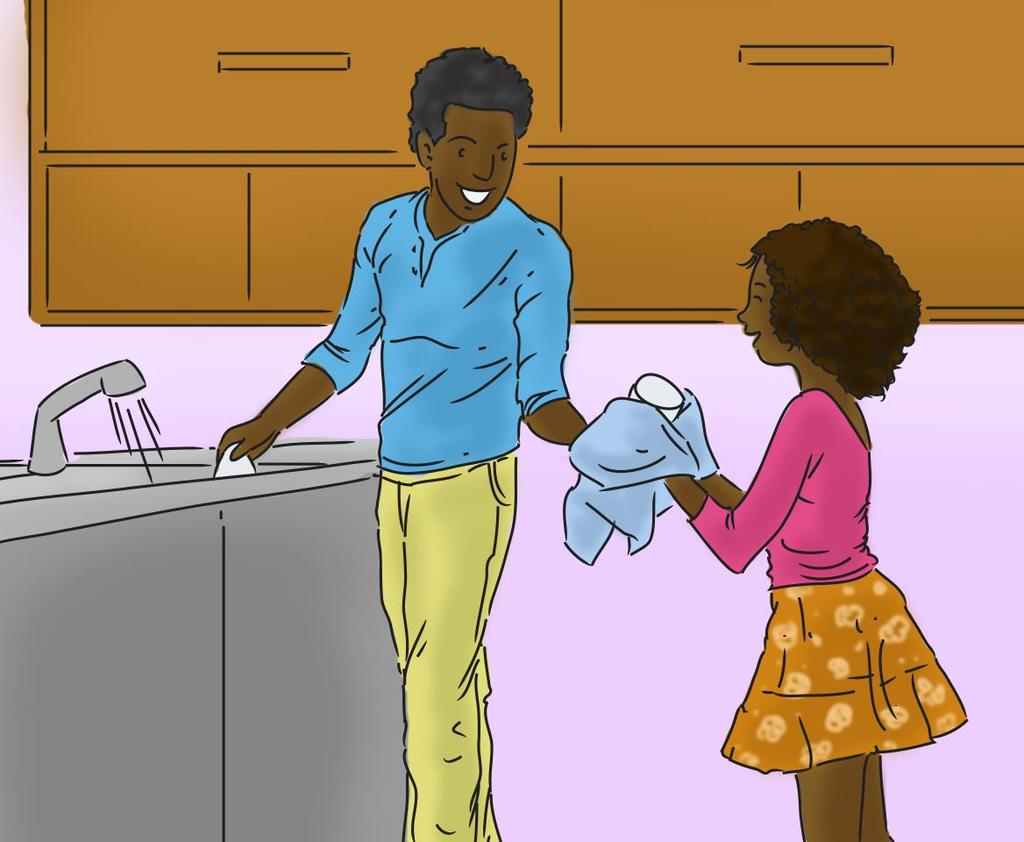 Intermediate Conversation Material #56 IT S YOUR TURN TO Household Chores Exercise 1: Picture