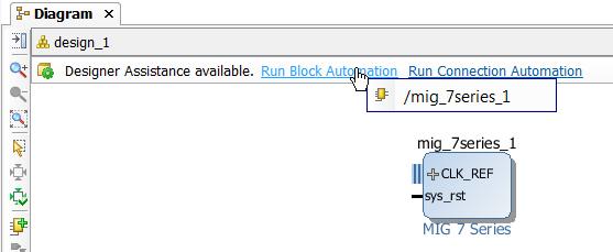 MIG コアを含む MicroBlaze デザイン MIG コアを含む MicroBlaze デザイン 推奨 : 概要に記述したように MIG IP はクロックソースであり オンボードクロックは直接 MIG コアに接続することが推奨されます MIG コアには ユーザークロック
