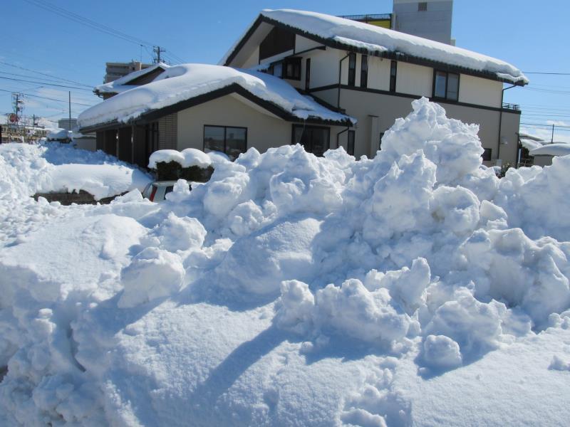 54cm の降雪 (2012 年 2 月 17 日 ) (2012 年 2 月