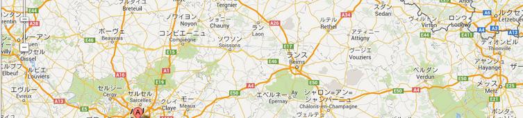 < 交通需要マネジメント (TDM)> 複数ルート間の料金調整 ( フランス ) パリ ボーヌ間は A6( 約 28km) とA5 A31( 約 36km) の2つのルートがある