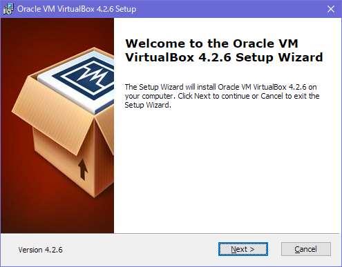 3.2 仮想マシン化ソフトウェアインストール開始 VirtualBox VirtualBox-4.2-82870-Win.