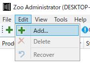 (3)Zoo 6 へのライセンスの追加 登録 1Zoo6 を起動します Windows