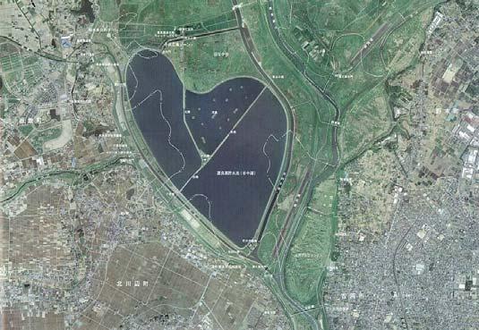 1. 渡良瀬遊水地の概要 渡良瀬遊水地は 栃木 群馬 埼玉 茨城 4 県にまたがる
