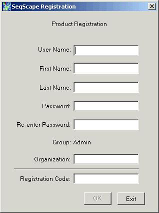 10. CD 11. SeqScape Software v5.2 Registration 12. User Name Password Registration code 13.