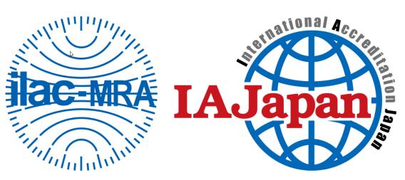 試験所 校正機関の国際相互承認 認定機関 認定申請 認定 ( 認定証 ) 認定証 ILAC-MRA 組合せ認定シンボル (