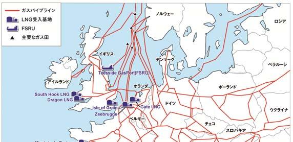 欧州における LNG 動向 - 欧州の LNG 受入基地 -