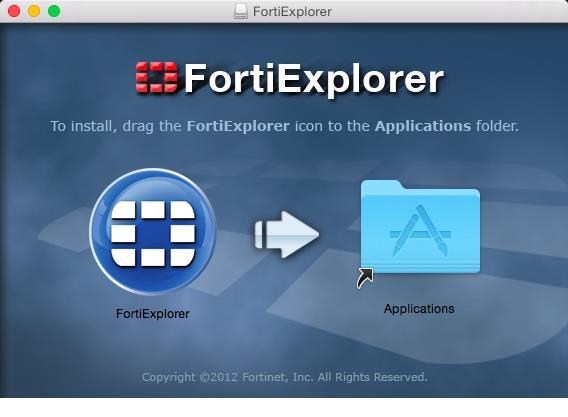 1-4 ダウンロード完了 Finder が立ち上がり 本体を Applications フォルダにコピーするように促されるので ForiExplorer の アイコンを