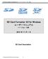 SD Formatter 3.0 User's Manual (English)