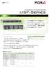 USF-10IP 2 系統の 10 GbE (SFP+) ポートを搭載 異なる IP 方式を変換 対応 IPフォーマット : SMPTE SMPTE 2110 NMI SFP+ A SFP+ B 10 GbE I/F SMPTE or NMI 10 GbE I/F Enc