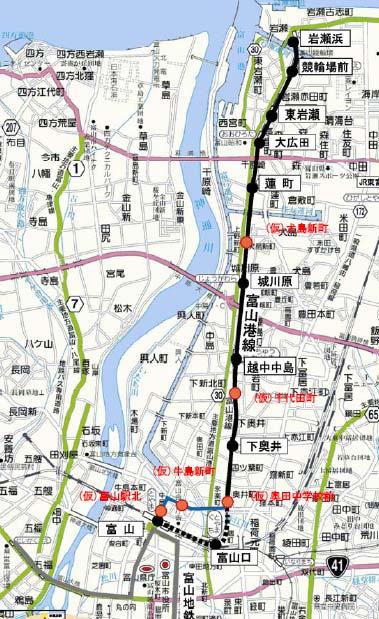 1. 日本における LRT 導入の歴史 (5) 既存路線の改善から新規路線の開業へ JR 富山港線 富山ライトレール JR
