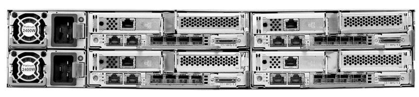 3にCX570 M4 搭載時 ブランクパネルを搭載 内数字はスロットID ベイ Slot Storages Slot Storages Slot 3 Storages Slot 4 Storages 接続ノードサーバノード(Tray) サーバノード(Tray) サーバノード3(Tray3) サーバノード4(Tray4) CX400 M4 TX40 S CX400 M4 TX00 S3 本体背面
