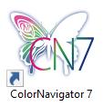 ColorNavigator を起動する を選択します Windows 7