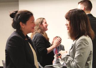 互いに目を合わせ 握手をし しっかり話を聞くことの重要性についても学びました そのスキルはどこに行って も役立つものです 2018 TOMODACHI-Mitsui & Co.