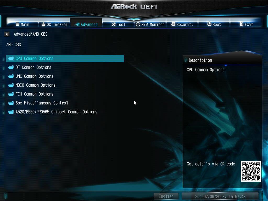 4.4.8 AMD CBS AMD CBS
