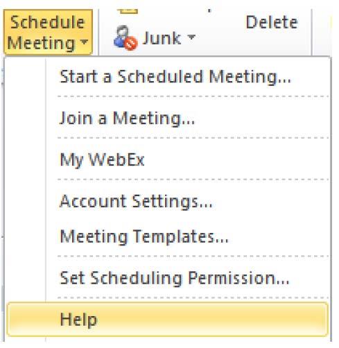 WebEx Productivity Tools