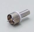LM-00R LM-R-F Coaxial Connectors 同軸端子 φ1.0 0 φ2 φ6.45 LEMO 社の LEMO 00 シリーズに嵌合する同軸端子です Following Coaxial Connectors conform with LEMO 00series connectors which produced by LEMO. φ1 φ1.
