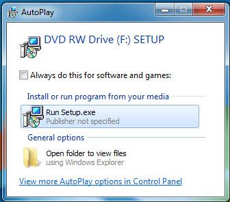 ステムでオートプレイが無効になっている場合は CD/DVD ドライブから参照し アプリケーションを実行します 3. 画面の指示に従い インストールを完了します. 注意 : インストールが完了すると 再起動をプロンプトされるかもしれません 4.