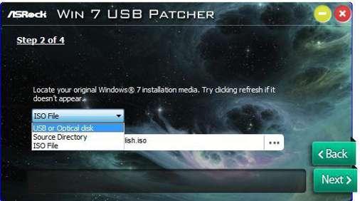 Win7 手順 4 USB Driver Folder