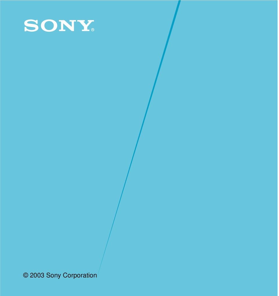 2003 Sony