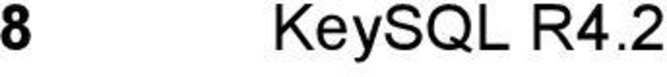 KeySQL SQL