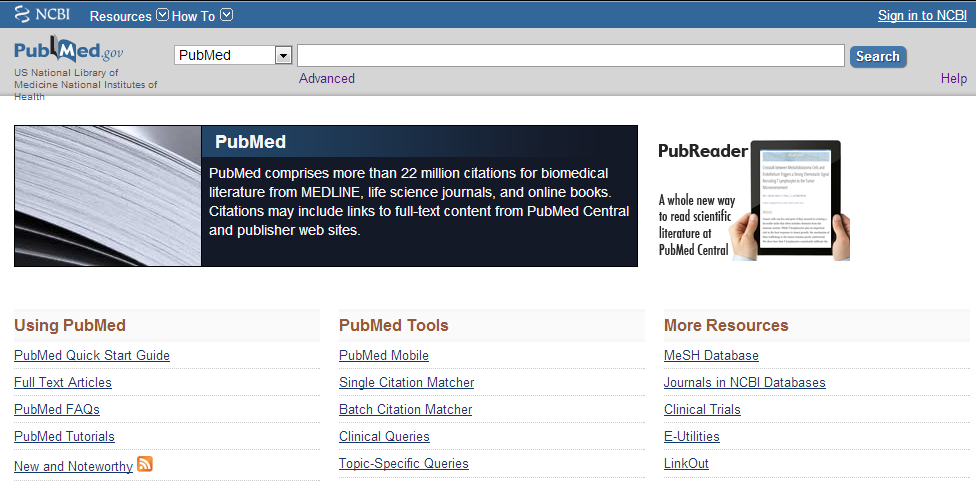 英語論文の検索 2016/02/16 PubMed は 医学系最大のデータベースで 世界の主要な医学雑誌に掲載された論文を無料で検索できます 1946 年から現在まで 2400 万件以上のデータが登録されています