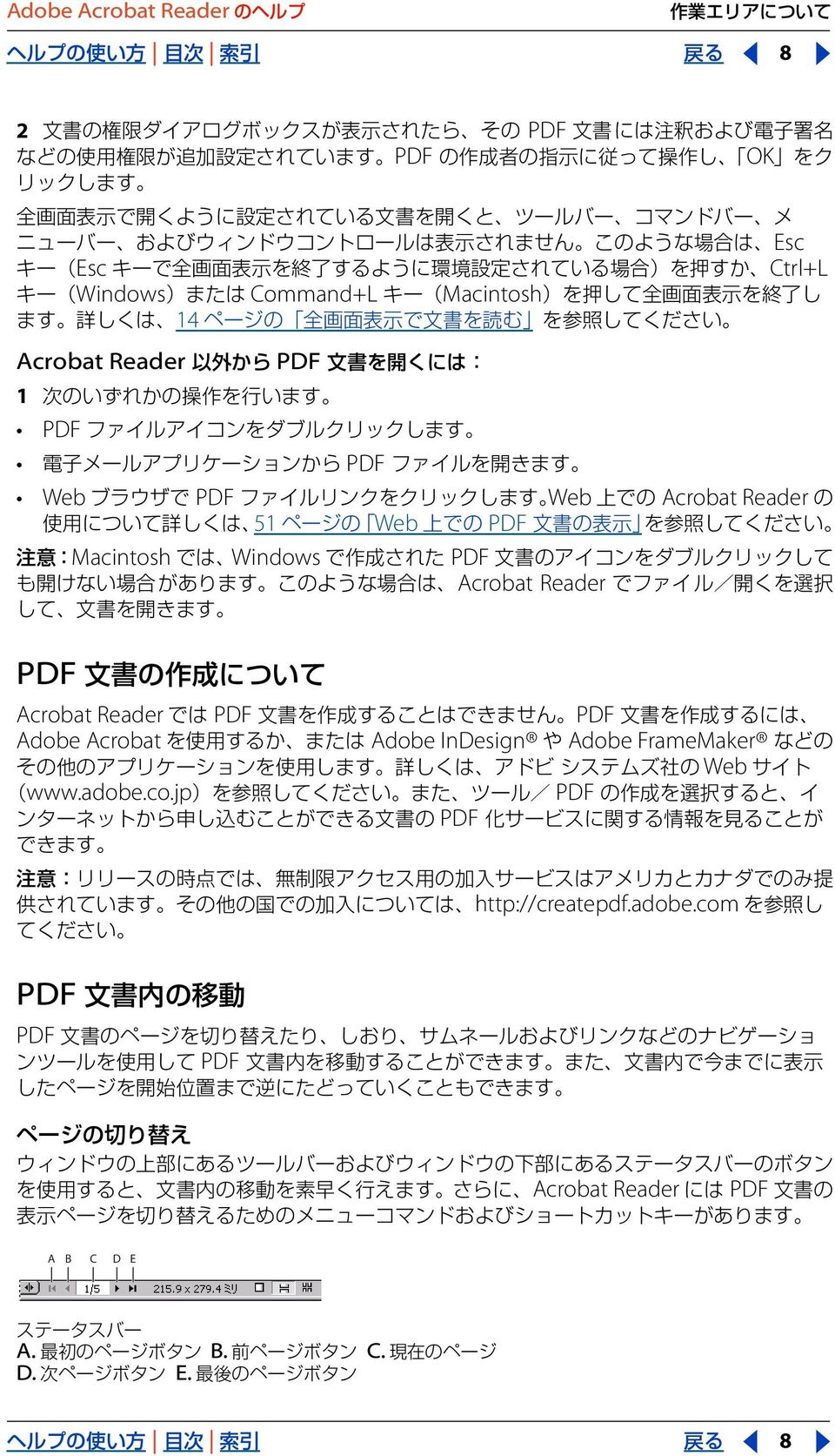 Acrobat Reader PDF PDF Adobe Acrobat Adobe InDesign Adobe FrameMaker Web www.adobe.co.