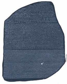 Rosetta Stone 1799 ( ) 2 ( ) 3 (