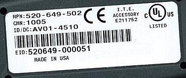 MPN:520-326-509/510/511 (USB) 図 7 を参照