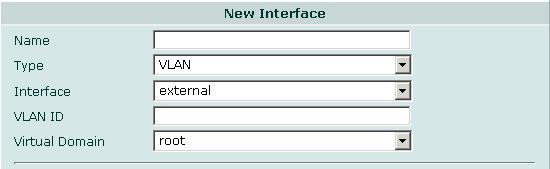 [Interface Mode] [OK] [Cancel] スイッチモードを選択します 1 つの Internal インタフェースだけが表示されます これがデフォルトのモードです インタフェースモードを選択します スイッチ上のすべての Internal インタフェースが 個別に設定可能なインタフェースとして表示されます 変更を保存して [Interface]