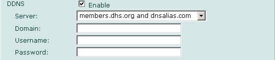 システム - ネットワーク インタフェース [Override internal DNS] [Connect to Server] [System DNS] ページ上の DNS サーバ IP アドレスを PPPoE または PPPoA サーバから取得された DNS アドレスで置き換えるには [Override internal DNS] をオンにします [OK] または [Apply]
