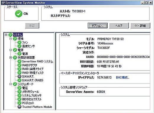 Control Server Monitoring and Control ServerView Operations Manager ServerViewAgents / CIM Provider FAN HDD ServerView System Monitor CPU HDD