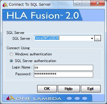 7. HLA Fusion 2 のデータベースを HLA Fusion 3 へ移動させる方法 1.