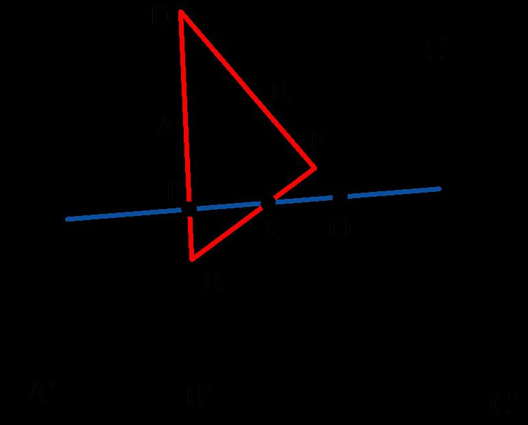 問 5 証明 ( 方針 ) 直線 AB と BC との交点を D A