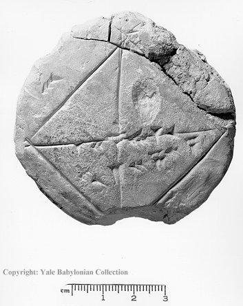 YBC789 8cm ( YBC the Yale Babylonian Collection 30, 4, 5, 0 4, 5, 35 http://cerebro.xu.