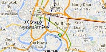 バンコク港ターミナル PAT PAT PORT AUTHORITY OF THAILAND address : 444