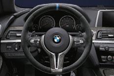BMW M PERFORMANCE INTERIOR ACCESSORIES FOR THE BMW M6 COUPÉ / BMW M6