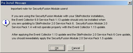 SecurityFusion Module SiteProtector SecurityFusion Module SiteProtector 2.0 Service Pack 6 Event Collector 6.