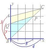 D を通り PA と平行な直線と AB との交点を Q とおくと, PAD= PAQ となる.