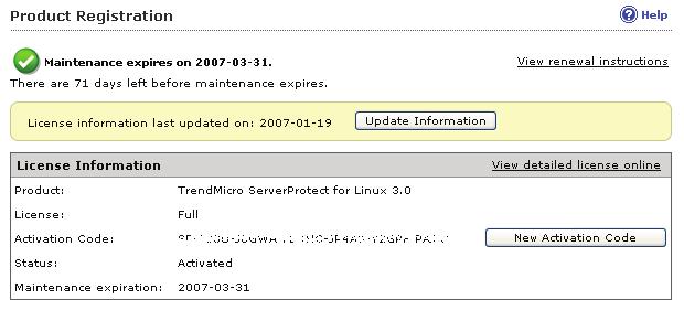 Trend Micro ServerProtect for Linux 3-7.