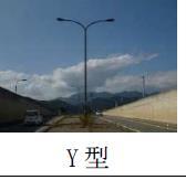 : 逆 L 型 Y 型 直線型 歩道 歩道 主に路側式の附属物 ( 以下 路側式 )