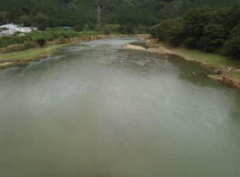 名張川上流 3 ダムの下流河川 (